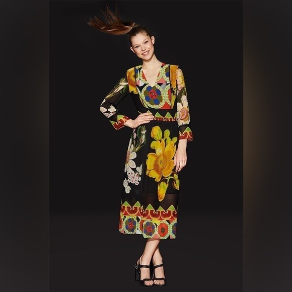 Desigual Dresses & Skirts - 🆕 Desigual x Christian Lacroix Limited Edition Floral Dress